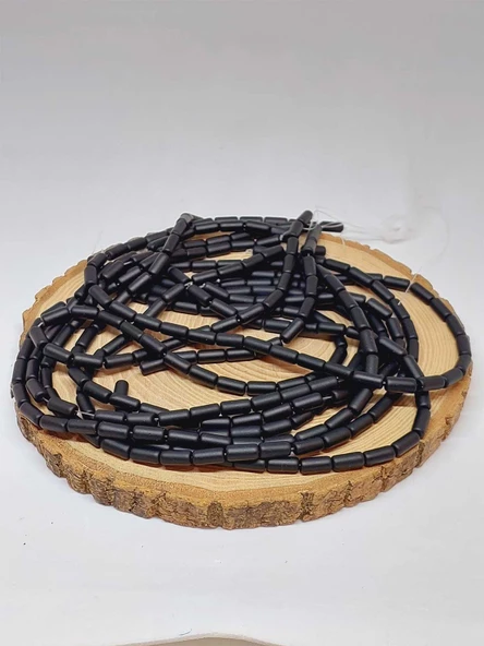 Oniks Taşı Kapsül Kesim 4.5x10mm Mat Dizi (52950) - Resim 3