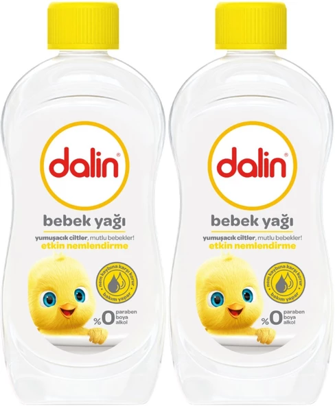 Dalin Bebek Yağı 300ML Klasik Etkin Nemlendirici (2 Li Set)