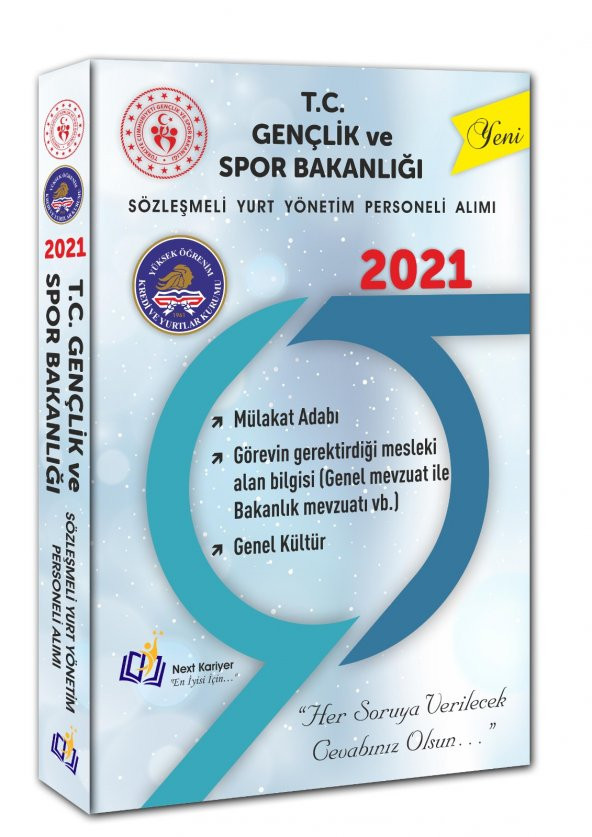 2021 GENÇLİK ve SPOR BAKANLIĞI SÖZLEŞMELİ YURT YÖNETİMİ PERSONEL ALIMI