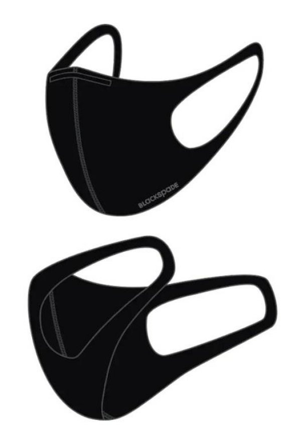 Blacskpade Yıkanabilir Maske -Siyah - 90021 - 4