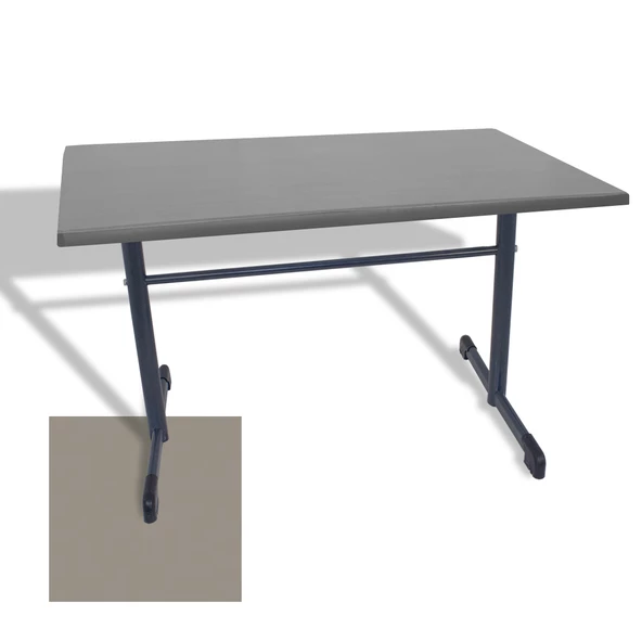 Halley Werzalit Mutfak Masası 70x120 (ESB) - Koyu Gri ürün görseli