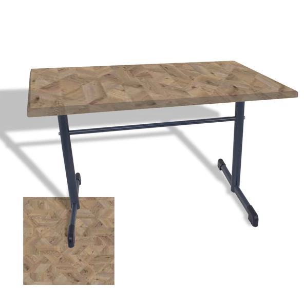 Halley Werzalit Mutfak Masası 80x120 (ESB) - Edgy Wood ürün görseli