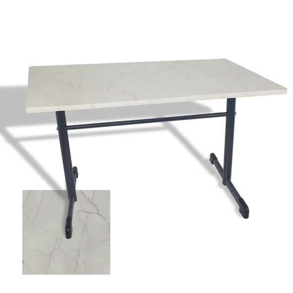 Halley Werzalit Mutfak Masası 80x140 (ESB) - Golden Marble ürün görseli