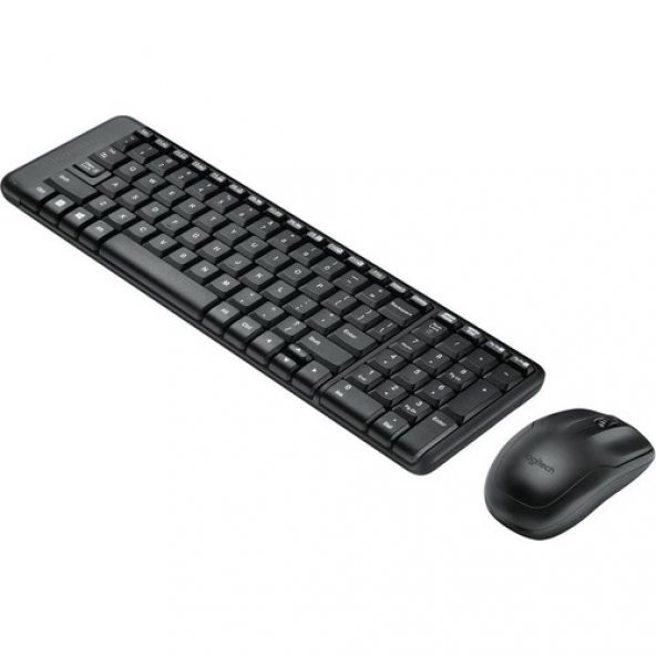 Logitech MK220 Kablosuz Klavye & Mouse Seti-Siyah - 3