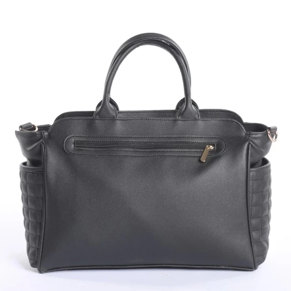 M&Y Juno Deri Anne Bebek Bakım Çantası 7281 Siyah - 2