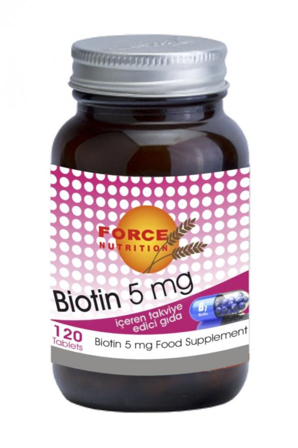 Biotin 5 Mg 120 Tablet