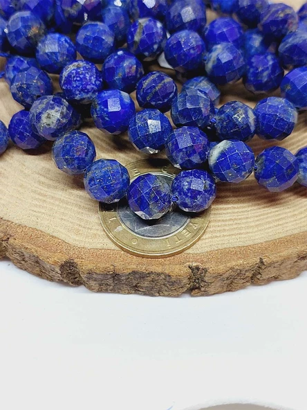 Lapis Taşı Royal Quality Faset Kesim Dizi 10mm (52924) - Resim 2