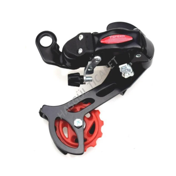 HSGL BİSİKLET ARKA HG-40 VİTES ATTIRICI SİYAH  KULAKSIZ - 1