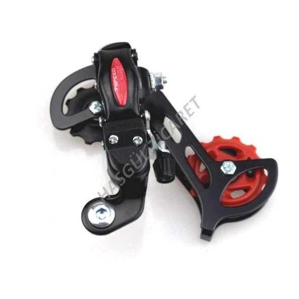 HSGL BİSİKLET ARKA HG-40 VİTES ATTIRICI SİYAH  KULAKSIZ - 2