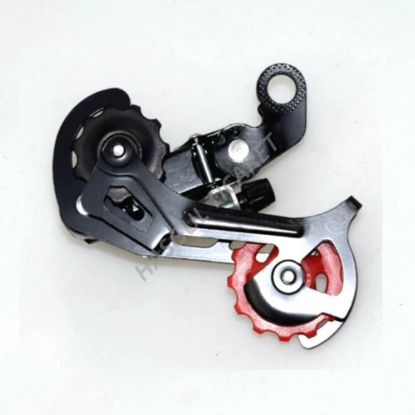 HSGL BİSİKLET ARKA HG-40 VİTES ATTIRICI SİYAH  KULAKSIZ - 4