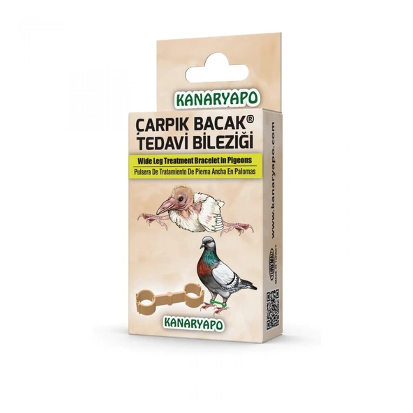 Güvercin Çarpık Bacak Tedavi Bileziği - 1