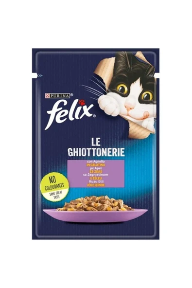 Felix Kuzulu Yetişkin Kedi Yaş Maması 26 X 85 gr - Resim 2