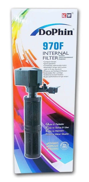 Dophin 970f Akvaryum Iç Filtresi, (1400 Lt/saat 24.8 Watt) 6938104014729