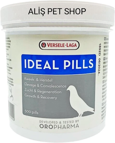 Güvercin Or.ideal Pills (KONDİSYON HAPI) 500 Lü