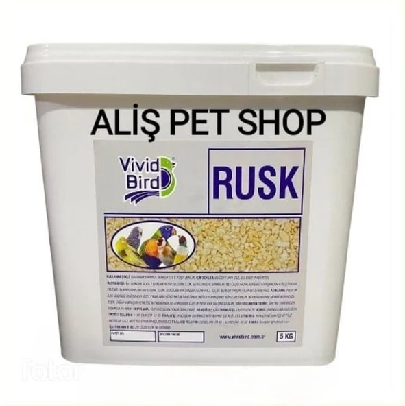VİVİD BİRD RUSK 5 KG