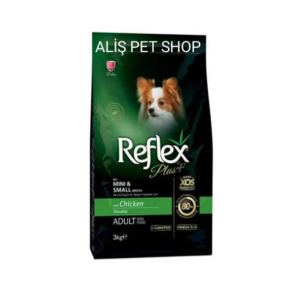 Plus Tavuklu Mini Adult Köpek Maması-3 Kg
