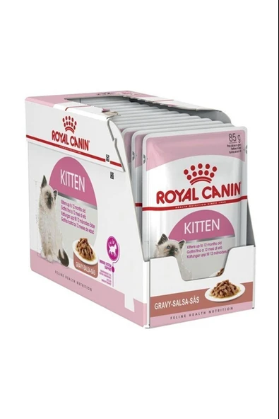 Kitten Jelly Yavru Kedi Konservesi 85 Gr X 12 Adet
