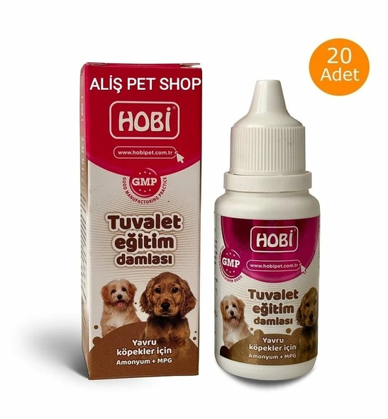 Köpekler Için Tuvalet Eğitim Damlası 30 Ml X 20 Adet