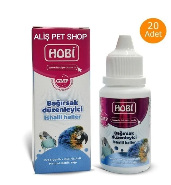 Hobi Kafes Kuşları İçin  30 Ml X 20 Adet