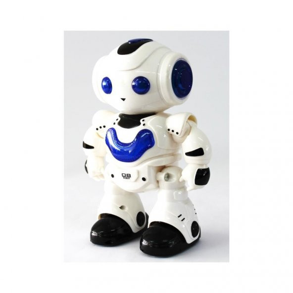 Farbu Oyuncak Uzaktan Kumandalı Işıklı Müzikli Dans Eden Akıllı Robot  Mavi A7367-J608-2 - 4
