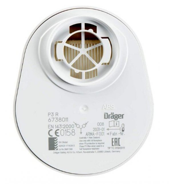 Drager X-Plore P3 Katı- Sıvı Partikül Filtresi 6738011 - 2