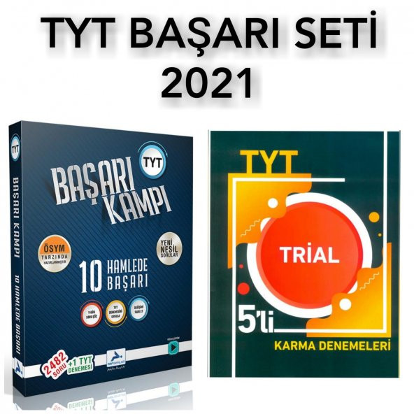 Prf Paraf TYT Başarı Kampı - Trial TYT 5 Deneme SÜPER SET