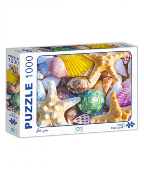 Deniz Kabukları 1000 Parça Puzzle