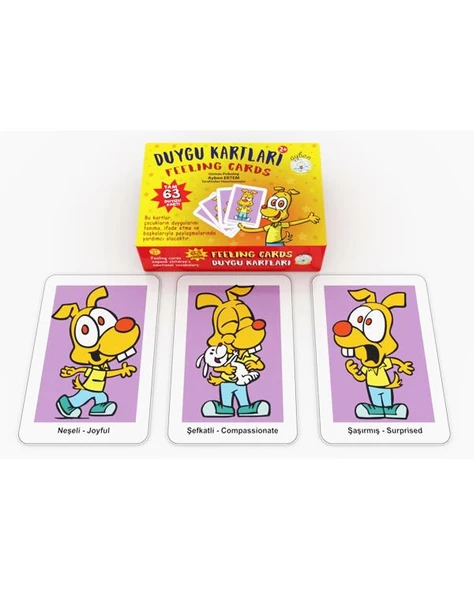 Duygu Kartları Terapötik Etkinlik Kartları Ayben - 2