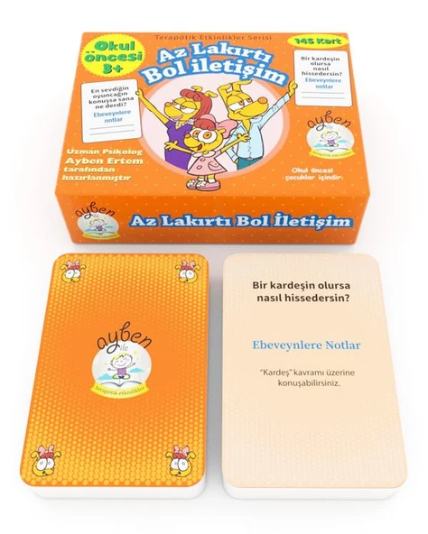 Az Lakırtı Bol İletişim Terapötik Etkinlik Kartları Ayben - 2