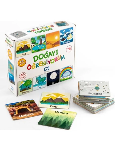 Doğayı Öğreniyorum Eğitici Oyun Kartları - 2