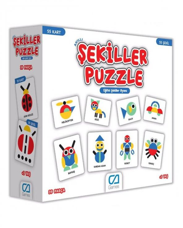 Akıllı Şekiller Puzzle Ca Games