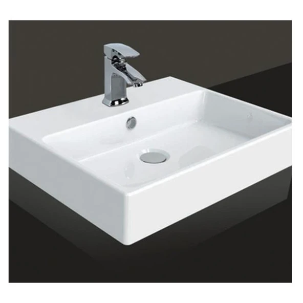 Creavit Next Setüstü Düz Kare Lavabo 40 x 50 cm NX242