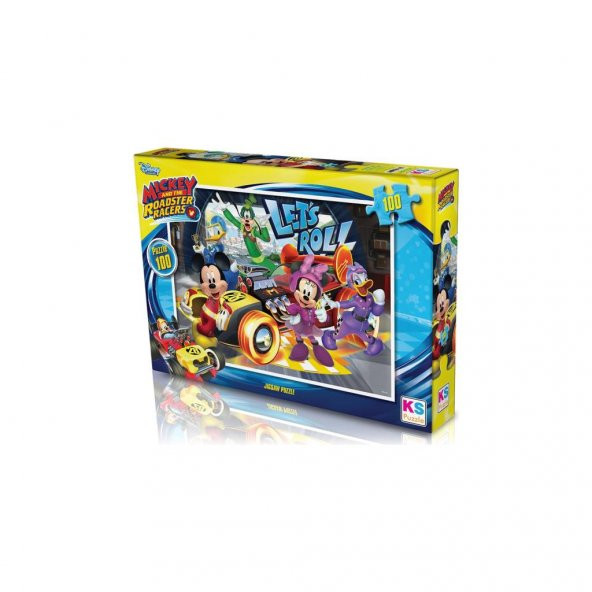 KS Games Mickey Mouse Puzzle 100 Parça