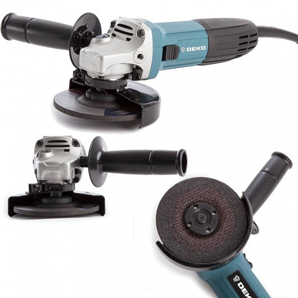 Deko 1600 Watt 125 MM Avuç İçi Taşlama Makinesi - 2