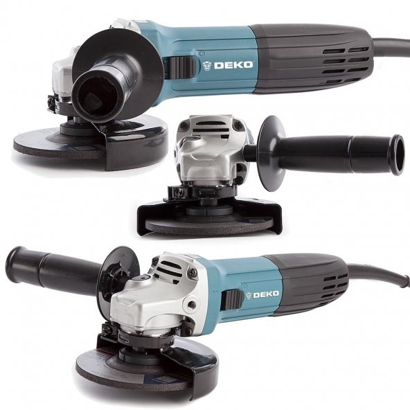 Deko 1600 Watt 125 MM Avuç İçi Taşlama Makinesi - 3