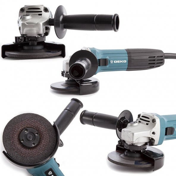 Deko 1600 Watt 125 MM Avuç İçi Taşlama Makinesi - 4