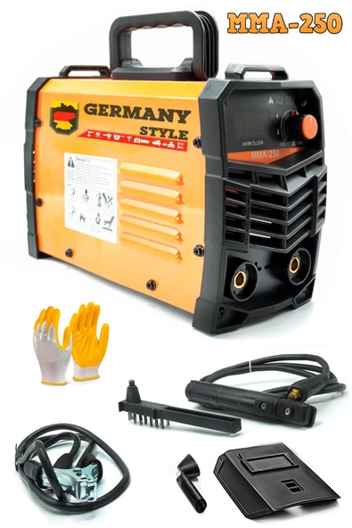 Germany Style MMA-250 Alman Copperx Çift Kartlı 250 Amper İnvertör Kaynak Makinası - 2