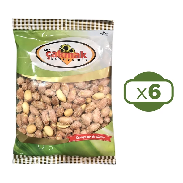 Çakmak Tuzlu Fıstık 200 gr x 6 Adet