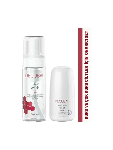 Decubal Kuru ve Çok Kuru Ciltler İçin Onarıcı Bakım Seti ürün görseli 1