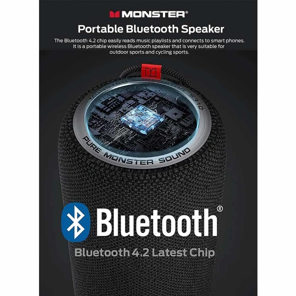 Monster Superstar S310 Tasinabilir Kablosuz Hoparlör 30W - 7
