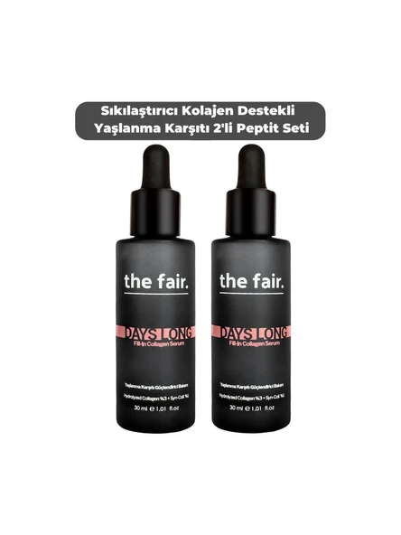 the fair. Sıkılaştırıcı Kolajen Destekli  2'li Peptit Seti ürün görseli 1