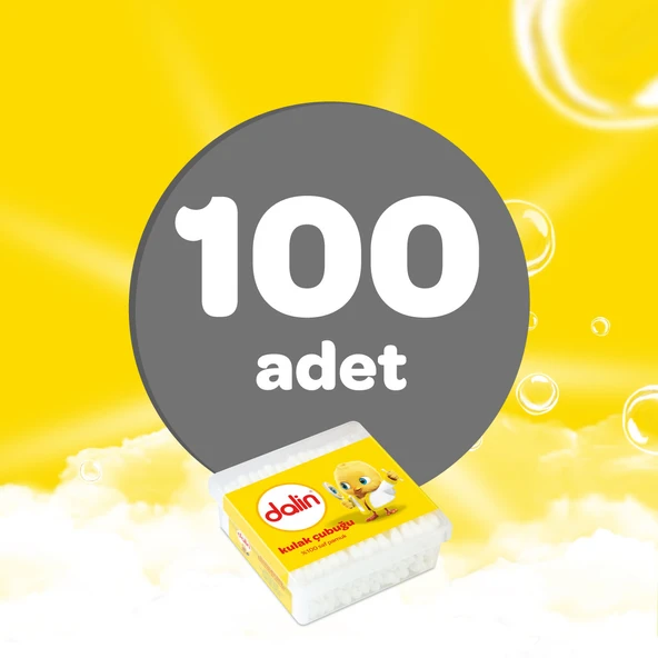 Dalin Kulak Çubuğu 100 Adet - 2