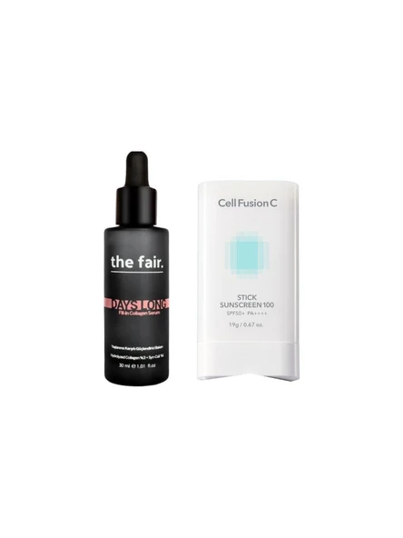 the fair. Kolajen Serum Ve Stick Güneş Kremi Set ürün görseli