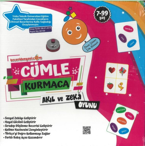 BECERİ CÜMLE KURMACA AKIL VE ZEKA OYUNU - 1
