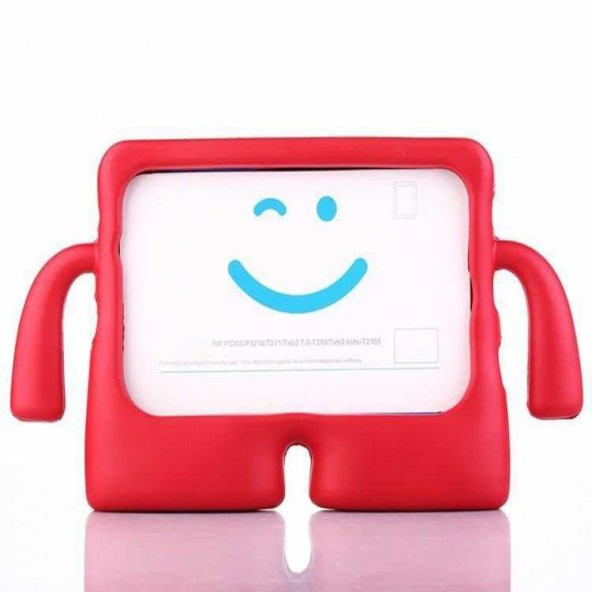 Ceponya Apple iPad 10.2 Figürlü Silikon Çocuk Tablet Stand Kılıf