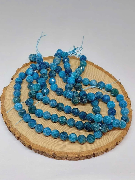 Apatit Taşı Royal Quality Faset Kesim Dizi 10mm (52896) - Resim 2