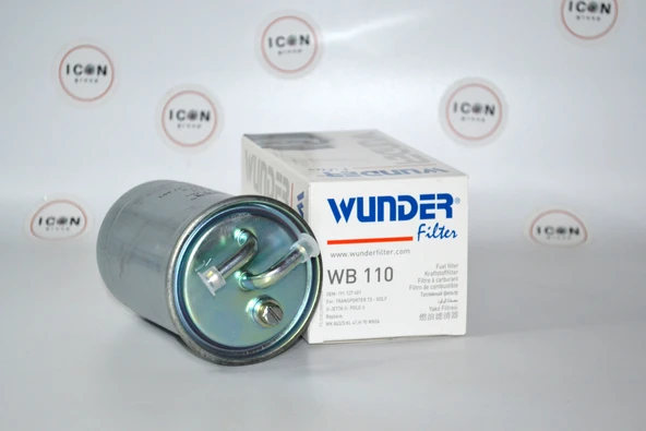 ICON GROUP - Volkswagen Transporter T3 - Golf II Yakıt Filtresi - WB 110 - Resim 3