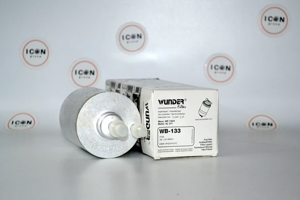 ICON GROUP - Audi A4 - A6 - A8 6.0 Bar Yakıt Filtresi - WB 133 - 2