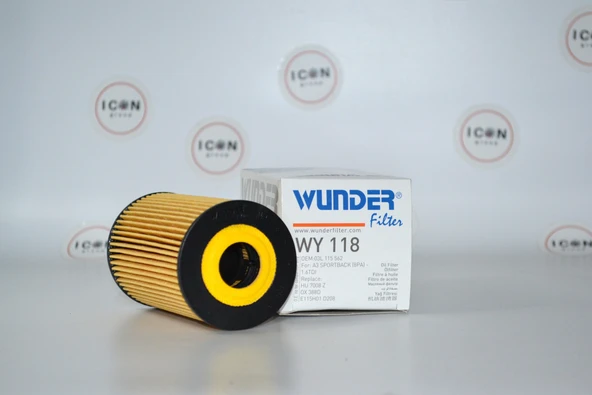 ICON GROUP - Audi A3 Shortback (8PA) 1.6 TDI Yağ Filtresi - WY 118 - Resim 2