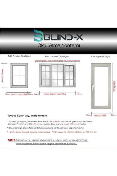 Blind-X Ithal Güneşlik Mat Stor Perde Kaliteli Salon Perdesi, Oturma Odası Perdesi, Yatak Odası Perdesi - 4